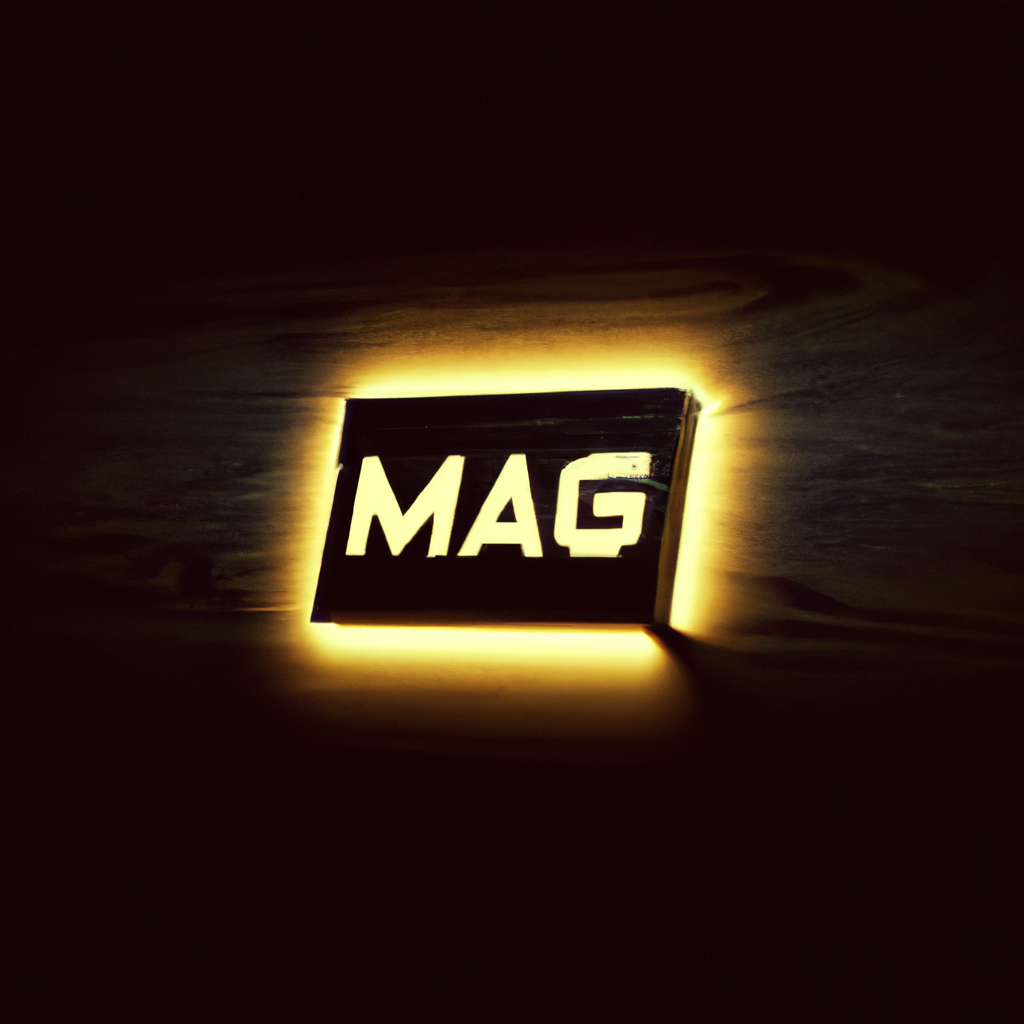 AI-generated magazine logo